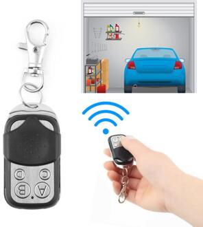 Lz-0020Abcd 433Mhz Draadloze Duplicator Duplicator 4 Knoppen Metalen Clone Controller Voor Garagedeur Universele Sleutel Fob