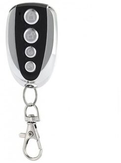 Lz-0020Abcd 433Mhz Draadloze Duplicator Duplicator 4 Knoppen Metalen Clone Controller Voor Garagedeur Universele Sleutel Fob