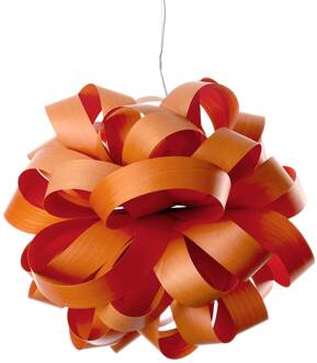 LZF Agatha Ball hanglamp, 84x80cm, oranje