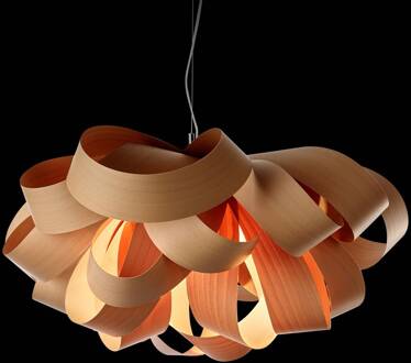 LZF Agatha Small hanglamp 78x76cm, beuken natuur beuken naturel