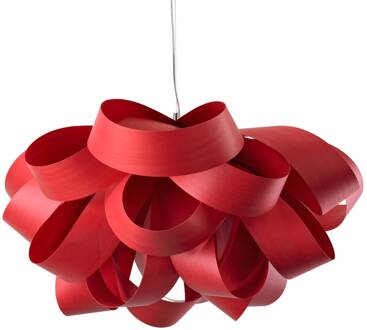 LZF Agatha Small hanglamp, 78x76cm, rood