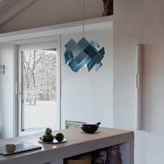 LZF Escape hanglamp, kabel zwart Ø 30cm blauw