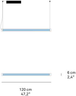 LZF Estela SH LED hanglamp, 120 cm, beuken naturel