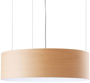 LZF Gea Slim LED hanglamp 0-10V dim, beuken natuur beuken natuur, opaalwit
