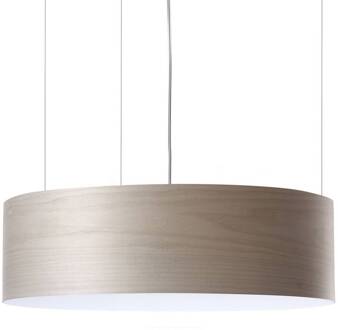 LZF Gea Slim LED hanglamp 0-10V dim, grijs grijs, opaalwit