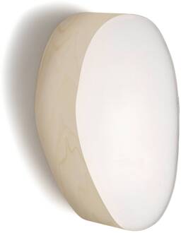 LZF Guijarro Kleine LED wandlamp, ivoor ivoor, wit
