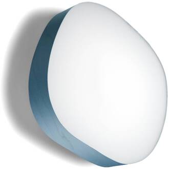 LZF Guijarro Large LED wandlamp, blauw blauw, wit