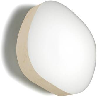LZF Guijarro Large LED wandlamp, ivoor ivoor, wit