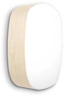 LZF Guijarro medium LED wandlamp, ivoor ivoor, wit