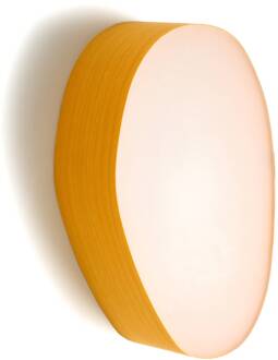 LZF Guijarro Small LED wandlamp, geel geel, wit