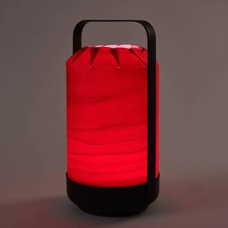 LZF Mini Chou LED tafellamp accu, rood rood, zwart