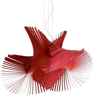 LZF Minimikado hanglamp, rood