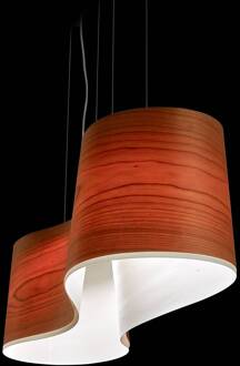 LZF New Wave hanglamp, kersen/ivoor kersen natuur, ivoor