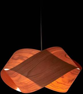 LZF Nut hanglamp, kersen kersenbruin