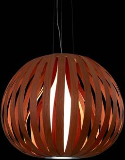 LZF Poppy Medium hanglamp, kersen kersenbruin