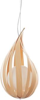 LZF Raindrop mini hanglamp, beuken