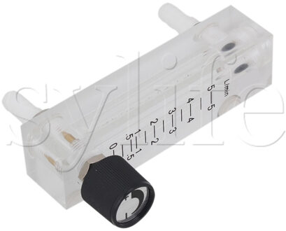 LZQ-6 0.5-5LPM Zuurstof Flowmeter Met Regelklep Voor Zuurstof Conectrat