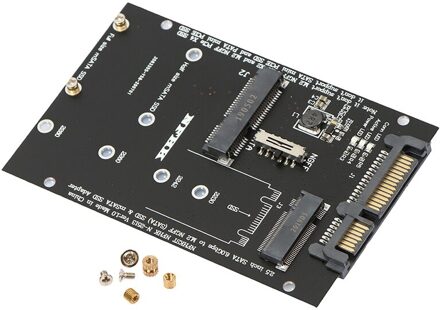 M.2 Ngff Msata Ssd 2.5Inch Sata 3.0 Adapter 2 In 1 Converter Card Voor Pc Laptop