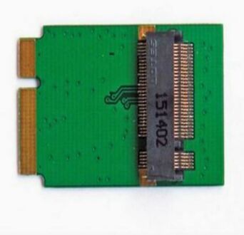 M.2 NGFF SSD naar 7+17 pin SSD adapter voor 2012 MacBook Air A1465 A1466 (MD223 MD224 MD231 MD232)