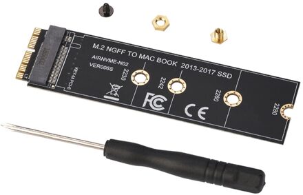 M.2 Nvme Ssd Converteren Adapter Card Voor Macbook Air Pro Retina Nvme/Ahci Ssd Verbeterde Kit voor A1465 A1466 A1398 A1502