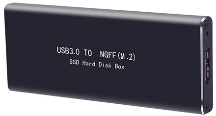 M.2 Sata Ssd Usb 3.0 Externe Ssd Reader Converter Adapter Behuizing Met Uasp, ondersteuning Ngff M.2 2280 2260 2242 2230 Ssd Met