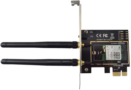 M.2 Wifi Adapter M2 Ngff Key A-E To Mini Pci Express Wifi Raiser PCI-E 1X NGFF Wireless Support 2230 2242 Mini Pcie Network Card