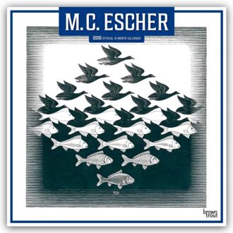 M.C. Escher 2026 Square Flap Calendar - Browntrout Wandkalender - Browntrout Publishers