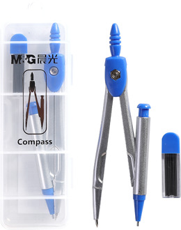 M & G Roestvrij Kompas Multifunctionele Metalen Opstellen Tekening Math Geometry Cirkels Tool Duurzaam School Briefpapier Leveringen 90805 1 reeks