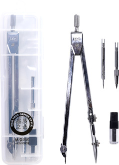 M & G Roestvrij Kompas Multifunctionele Metalen Opstellen Tekening Math Geometry Cirkels Tool Duurzaam School Briefpapier Leveringen 90832 1 reeks