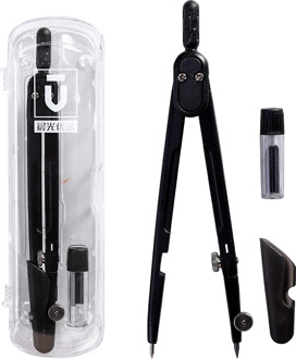 M & G Roestvrij Kompas Multifunctionele Metalen Opstellen Tekening Math Geometry Cirkels Tool Duurzaam School Briefpapier Leveringen 90884 1 reeks