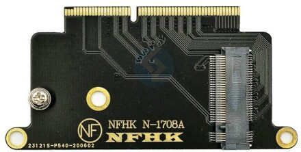 M key NGFF M.2 NVME SSD Adapter Card for MacBook Pro 13" A1708 2016-2017 & etc.