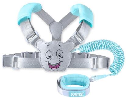 M Kinderen Anti Verloren Trekkabel Band Armband 2 In 1 Baby Lopen Veiligheidstuig Riemen Soort groen