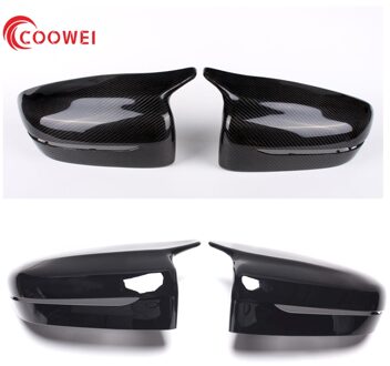 M Look Carbon Fiber Mirror Covers Vervanging Voor Bmw 5 Serie G30 3Serie G20 6 Seies Gt G32 7 serie G11 G12 G11 G12 LHD wit