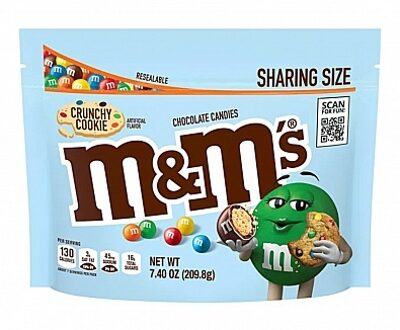 M&M's - Crunchy Cookie Sharing Size 210 Gram