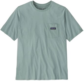 M's Daily Pocket Casual T-shirt Heren XL Blauw