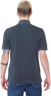 M&S SS-poloshirt voor heren in blauwgroen Groenblauw