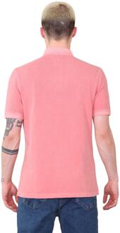 M&S SS-poloshirt voor heren in zalm