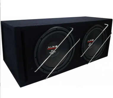 M-Serie EVO HIGH EFFICIENT Subwoofer 2x42 liter met BR12-2 + 2x M12 DC EVO 2x 650/500 Watt M12DCEVOBR2