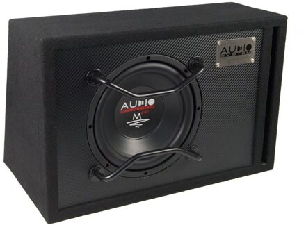 M-Serie EVO HIGH EFFICIENT Subwoofer 30 liter box met Carbon design 400/300 Watt M10EVO2BR