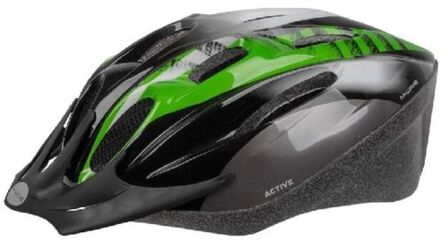 M-Wave Helm Active atb/race groen gestree