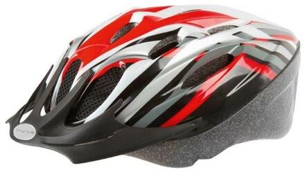 M-Wave Helm Active atb/race rood/grijs/zw