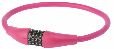 M-Wave Kabelslot+Cyfer M-Wave Silicon Pink