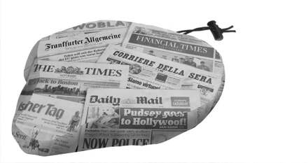 M-Wave Zadeldek Krant