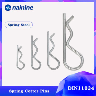 M1.2 M1.8 M2 M2.5 M3 M3.5 M4 M5 M6 Spring Cotters R type Pins for Cars DIN11024