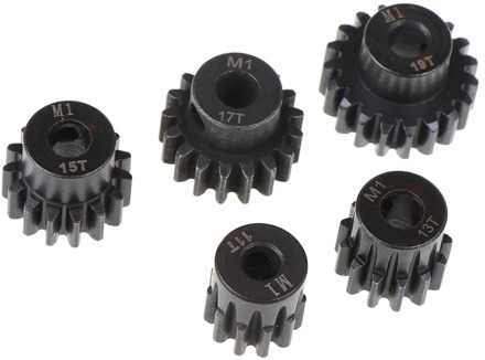 M1 5mm 11t 13t 15t 17t 19t Pinion Motor Gear Combo Kit For 1/8 Rc Car Motor