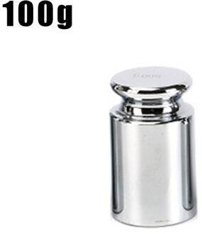 M1 Kalibratie Weightsweights 1G-500G Chrome Plating Calibration Gram Schaal Roestvrij Staal Gewicht Platen Precisie Gram Weegschalen 100g