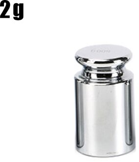 M1 Kalibratie Weightsweights 1G-500G Chrome Plating Calibration Gram Schaal Roestvrij Staal Gewicht Platen Precisie Gram Weegschalen 2g