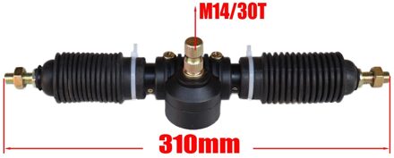 M10 1Pcs 310Mm Excentrische Stuurbekrachtiging As Rack Pinion Montage Voor China Go Kart Buggy Karting Atv utv Fietsonderdelen