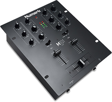 M101 USB Black - 2-Channel DJ Mixer With USB