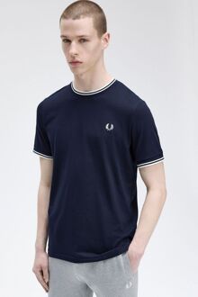 M1588 Twin Tipped T-shirt Donkerblauw - L,M,XL,XXL